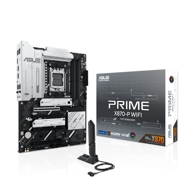 Asus AMD PRIME X870-P WIFI AM5 Alaplap Asus AMD PRIME X870-P WIFI AM5 Alaplap