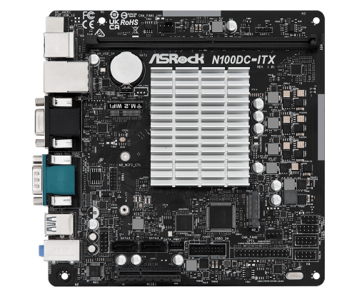 ASRock N100DC-ITX alaplap