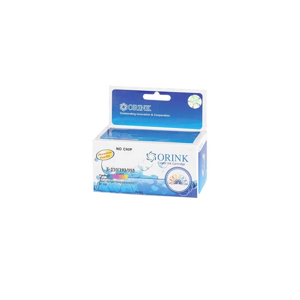 Orink utángyártott Epson T053/E110/E193 tintapatron színes (EPOT053)