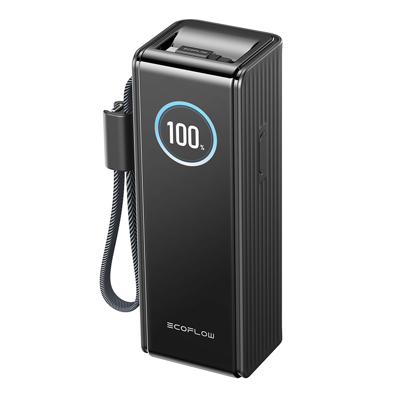 EcoFlow RAPID 25000mAh  170W  beépített 100W-os kábelek Powerbank