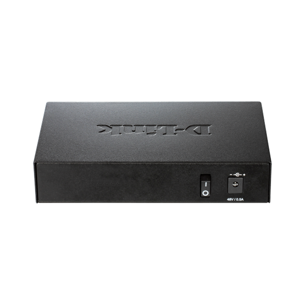 D-Link DES-1005D 5port FE LAN nem menedzselhető PoE switch