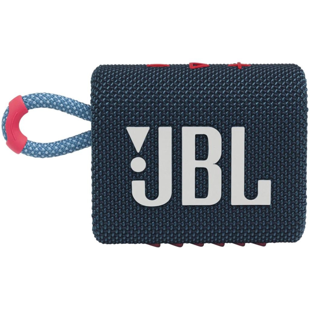 JBL Go 3 vízálló hordozható Bluetooth hangszóró kék-rózsaszín (JBLGO3BLUP)