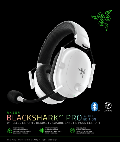 Razer BlackShark V2 Pro (2023) Fehér