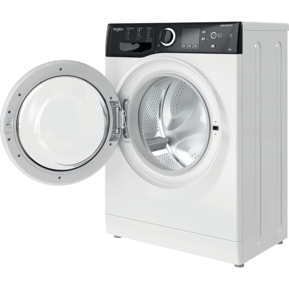 Whirlpool WRBSS 6249 S EU Elöltöltős mosógép – 6 kg, 1200 ford./perc, C Energiaosztály, 6. Érzék technológia, Whirlpool WRBSS 6249 S EU Elöltöltős mosógép – 6 kg, 1200 ford./perc, C Energiaosztály, 6. Érzék technológia,
