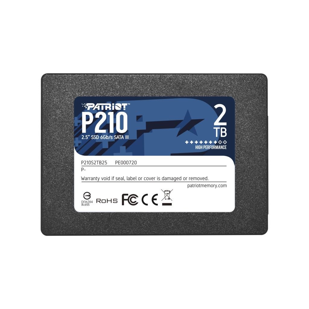 Patriot 2TB 2,5" SATA3 P210 SSD
