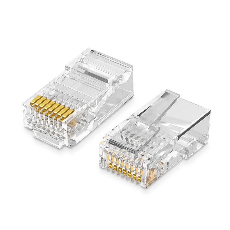 UGREEN RJ45 Ethernet csatlakozó, 8P / 8C, Cat.5 / 5e, UTP (50 db) UGREEN RJ45 Ethernet csatlakozó, 8P / 8C, Cat.5 / 5e, UTP (50 db)