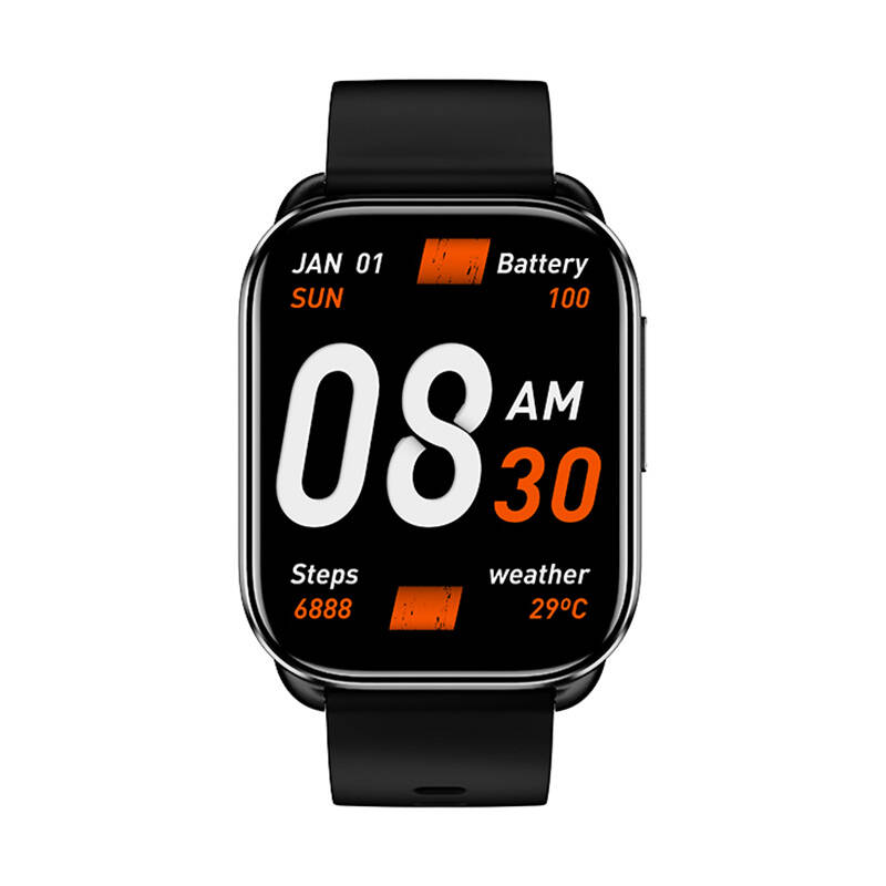 QCY WATCH GS Okosóra Fekete QCY WATCH GS Okosóra Fekete