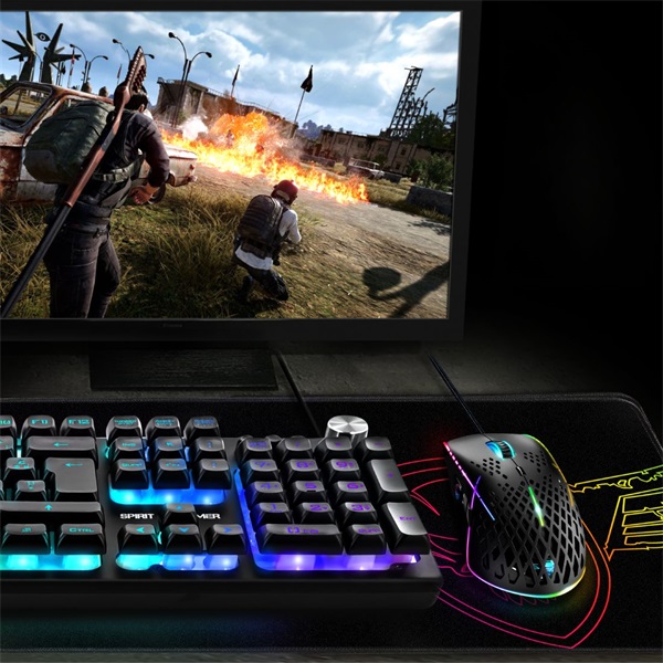 Spirit Of Gamer Darkskull - XXL egérpad fekete (SOG-PAD02XXL)