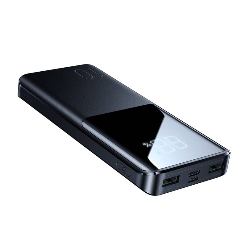 Joyroom JR-QP191 22.5W 10000mAh Powerbank Fekete Joyroom JR-QP191 22.5W 10000mAh Powerbank Fekete