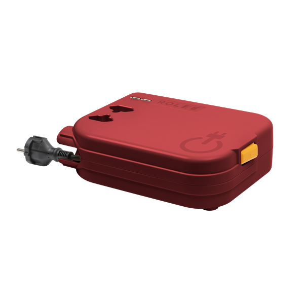 ROLEE M automata hosszabbító 2db földeletlen aljzat + 2db USB aljzat 4m Oxidvörös ROLEE M automata hosszabbító 2db földeletlen aljzat + 2db USB aljzat 4m Oxidvörös