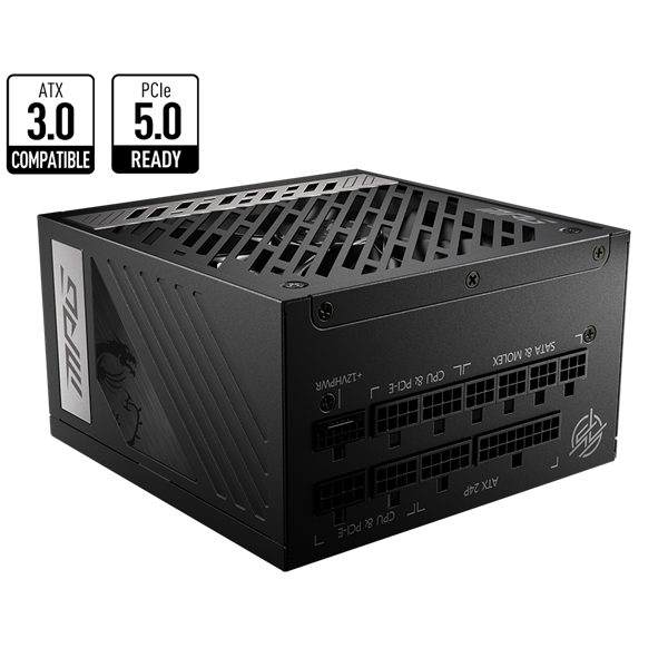 MSI 1000W tápegység - MPG A1000G PCIE5 80+ Gold MSI 1000W tápegység - MPG A1000G PCIE5 80+ Gold