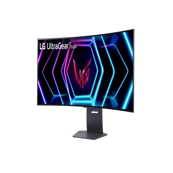 LG 39" 39GS95QE  Ívelt Gaming 240Hz OLED monitor 