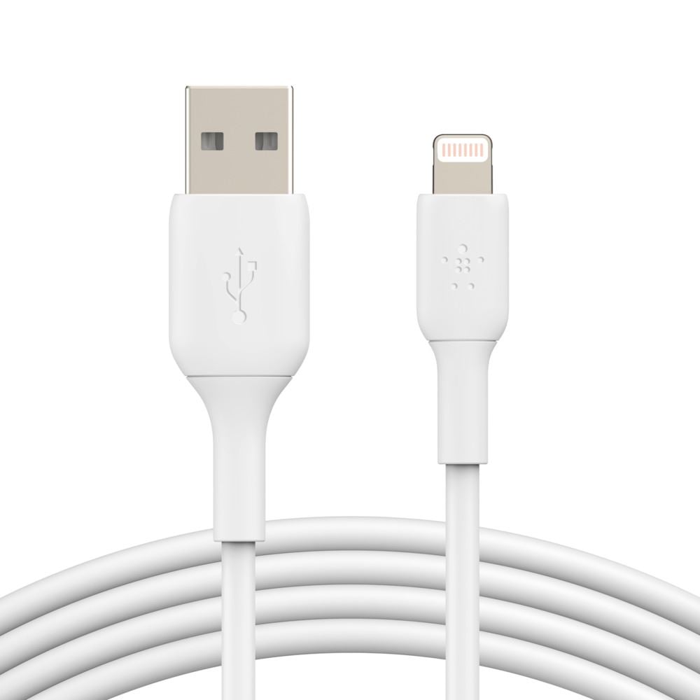 Belkin BOOST CHARGE Lightning - USB-A kábel 2m fehér (CAA001bt2MWH) Belkin BOOST CHARGE Lightning - USB-A kábel 2m fehér (CAA001bt2MWH)