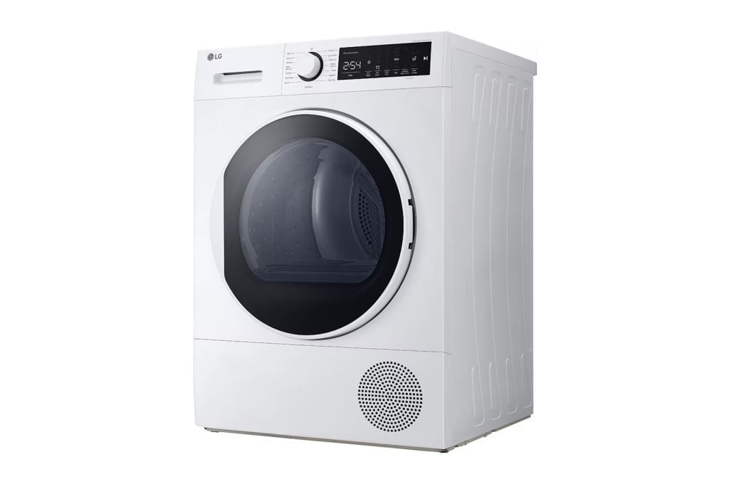 Lg RH80T2AP6M Hőszivattyús szárítógép – 8 Kg, B Energiaosztály, Higiénikus program, Kímélő szárítás Lg RH80T2AP6M Hőszivattyús szárítógép – 8 Kg, B Energiaosztály, Higiénikus program, Kímélő szárítás