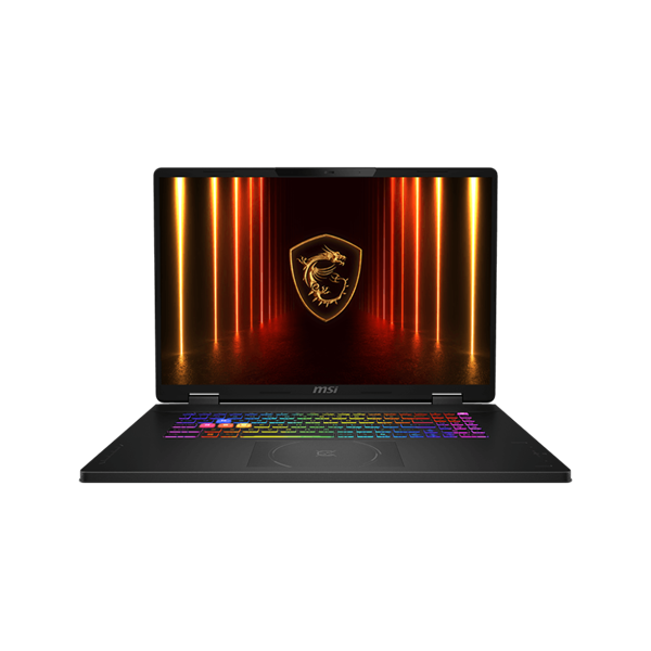 MSI Gaming NB Crosshair A18 HX A8WGKG 18" QHD+, Ryzen 9 8945HX, 32GB, 1TB, RTX 5070  8GB, NoOS, Fekete