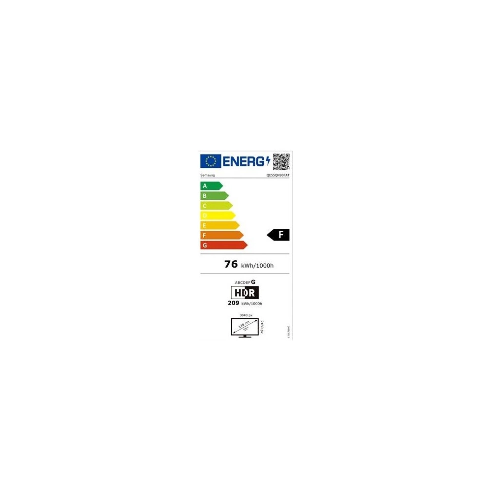 Samsung 55" QE55QN90FATXXH QLED Smart Televízió