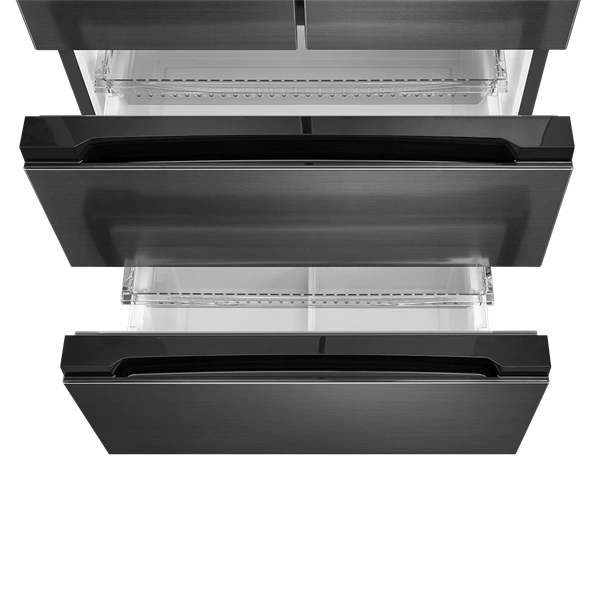 Midea MDRF692FIE46 négyajtós  Hűtő:347L  Fagyasztó:169L  No frost Side by side hűtőszekrény Inox