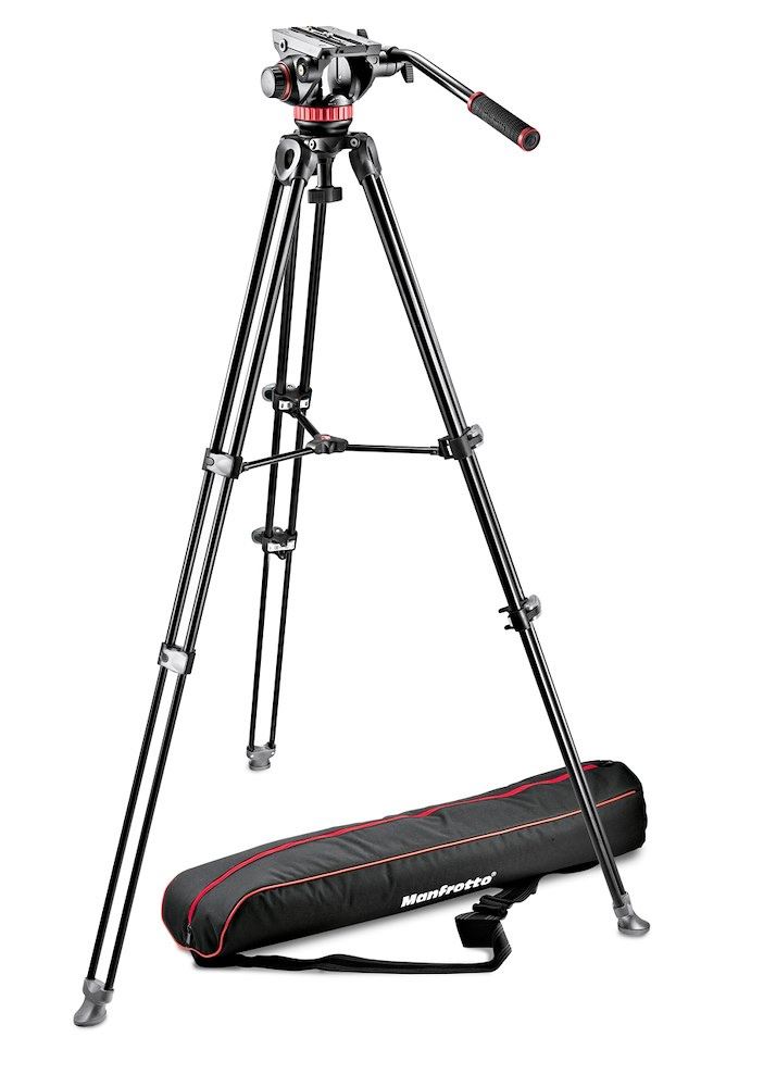 Manfrotto MVT502AM alu állvány + MVH502A fluid fej (MVK502AM-1)