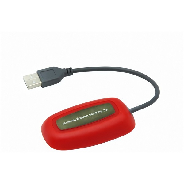 PRC vezeték nélküli Xbox 360/PC USB adapterrel piros kontroller PRC vezeték nélküli Xbox 360/PC USB adapterrel piros kontroller