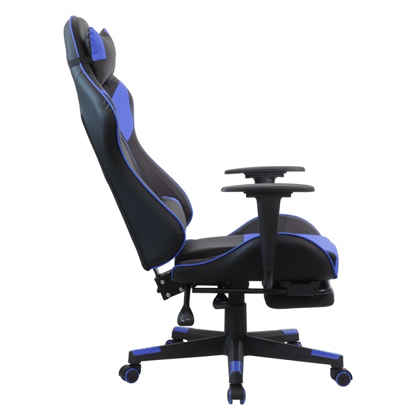 IRIS GCH204BK_FT gaming szék fekete-kék