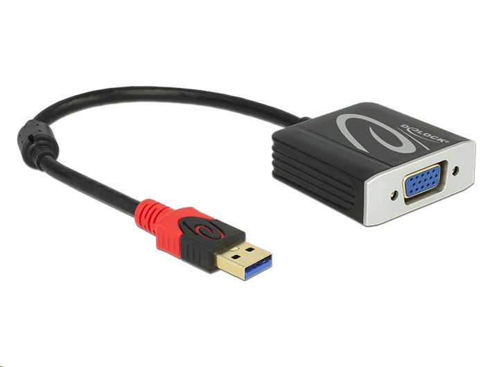 DeLock 62738 USB 3.0 -> VGA anya átalakító DeLock 62738 USB 3.0 -> VGA anya átalakító