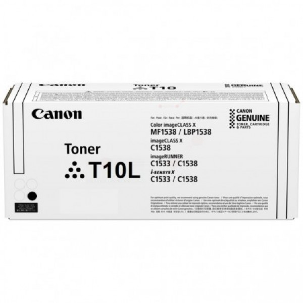 Canon T10L Toner Fekete 6.000 oldal kapacitás Canon T10L Toner Fekete 6.000 oldal kapacitás