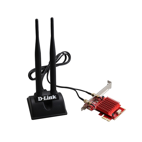 D-LINK Wireless és Bluetooth Adapter PCI-Express Dual Band AX3000, DWA-X582 D-LINK Wireless és Bluetooth Adapter PCI-Express Dual Band AX3000, DWA-X582