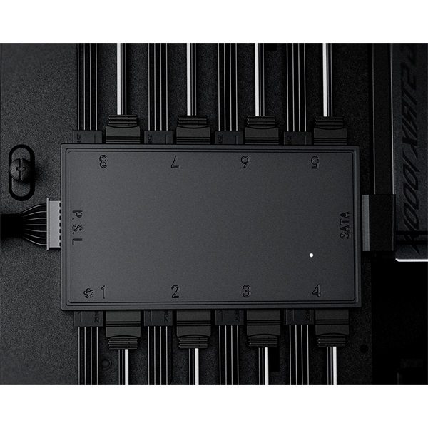 ID-Cooling  HA-08  8 db PWM 8 db A-RGB SATA A-RGB elosztó