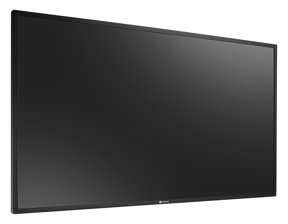AG Neovo 55" PD-55Q Monitor - 3840x2160, 4K Ultra HD, VA, Fekete