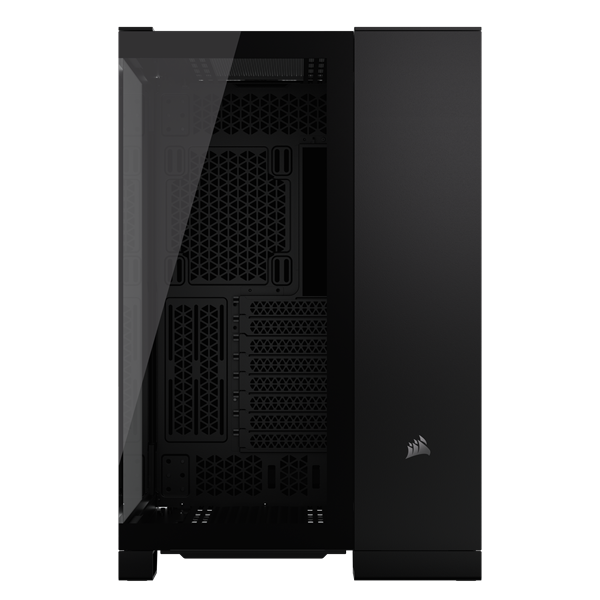 CORSAIR Ház iCUE LINK 6500X RGB, 3x iCUE LINK RX120 RGB Ventilátor, Tápegység nélkül, Edzett Üveg, fekete CORSAIR Ház iCUE LINK 6500X RGB, 3x iCUE LINK RX120 RGB Ventilátor, Tápegység nélkül, Edzett Üveg, fekete