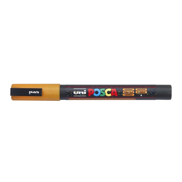 Uni POSCA PC-3ML csillámló narancs marker Uni POSCA PC-3ML csillámló narancs marker
