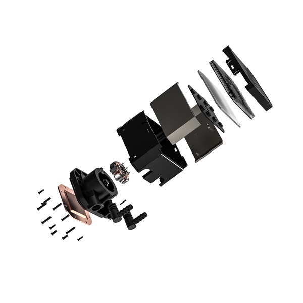 ID-Cooling   DX360 MAX  32.5dB  3x12cm CPU Water Cooler Fekete 