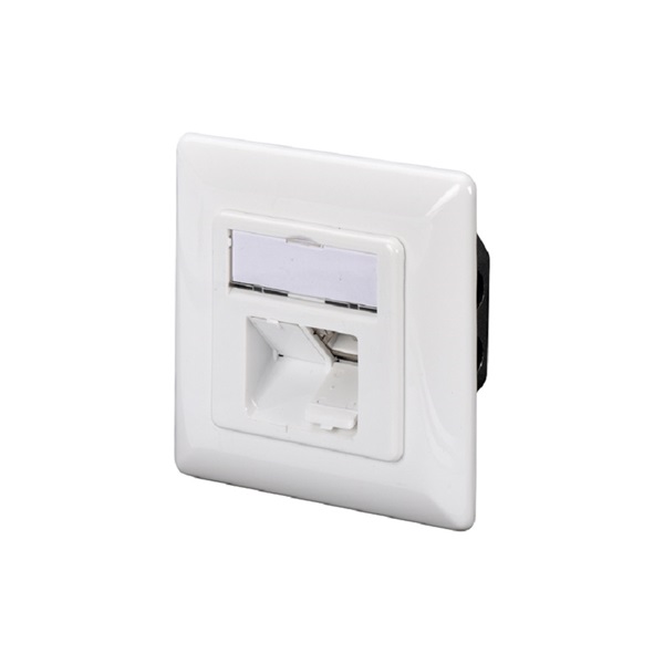 DIGITUS DN-9008-1 CAT 6A Class EA 2x RJ45 süllyesztett fali aljzat DIGITUS DN-9008-1 CAT 6A Class EA 2x RJ45 süllyesztett fali aljzat