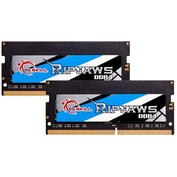 G.SKILL NB Memória DDR4 32GB 3200Mhz CL22 SODIMM 1.20V, Ripjaws (Kit of 2) G.SKILL NB Memória DDR4 32GB 3200Mhz CL22 SODIMM 1.20V, Ripjaws (Kit of 2)