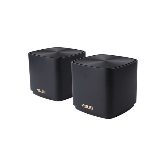  Asus XD4 PLUS 2-PK ZenWifi AX1800 Mini Mesh   Router   Fekete