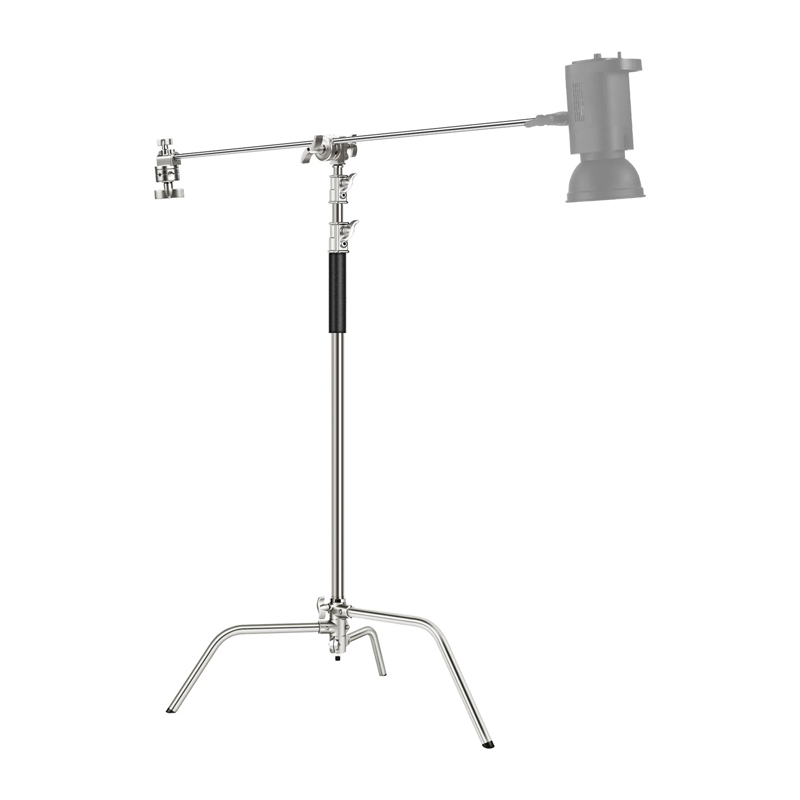 NEEWER SC320 320 cm-es rozsdamentes acél C-keretes állvány kinyújtó karral