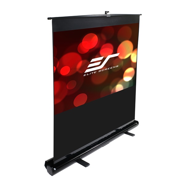 EliteScreens F60NWV  60" (4:3) hordozható manuális pull up vászon 122 x 91 cm  Fekete váz 