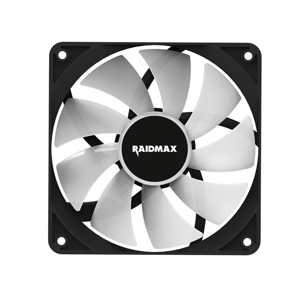 RAIDMAX X-AIR 120mm PWM RGB fekete ventilátor RAIDMAX X-AIR 120mm PWM RGB fekete ventilátor