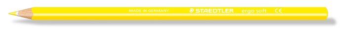 Staedtler "Ergo Soft" színes ceruza, háromszögletű, sárga (TS1571) Staedtler "Ergo Soft" színes ceruza, háromszögletű, sárga (TS1571)