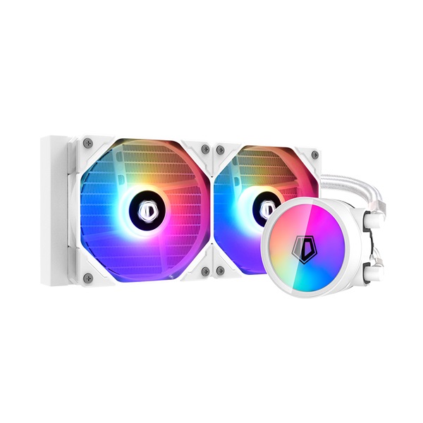 ID-Cooling  ZOOMFLOW 240 XT SNOW   2x12cm A-RGB LED CPU Water Cooler