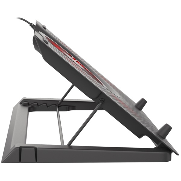 Natec Genesis Oxid 550 15.6"-17.3" Notebook hűtő fekete-piros (NHG-1411)