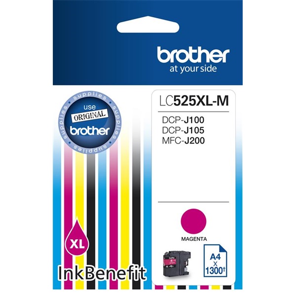 Brother LC525XL-M magenta (bíbor) tintapatron Brother LC525XL-M magenta (bíbor) tintapatron