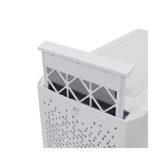  White Shark Midi  GCC-2303 BULLET PC ház Számítógépház Fehér
