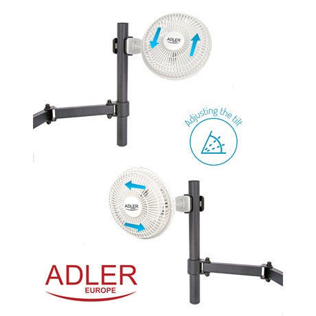 Adler AD7317 Csíptethető ventilátor Adler AD7317 Csíptethető ventilátor