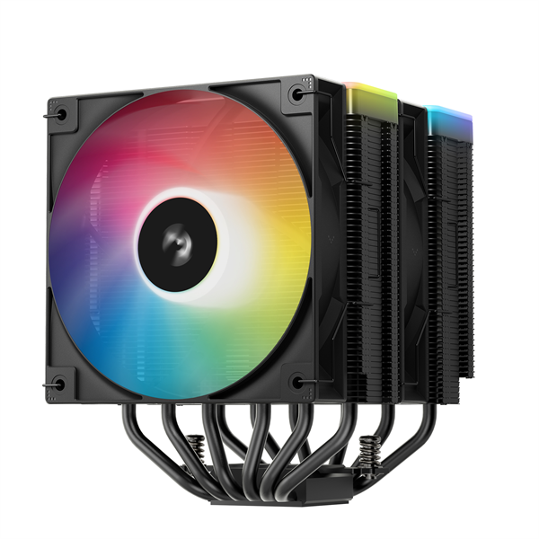 DeepCool CPU Cooler AG620 BK ARGB V2  29,4 dB  max, 115,32 m3/h  4pin csatlakozó 