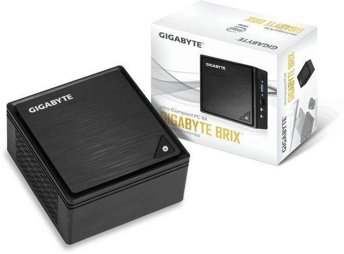 Gigabyte BRIX GB-BPCE-3350C Barebone PC fekete