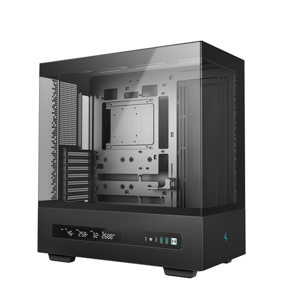 DeepCool   CH690 DIGITAL Fekete  ATX Számítógépház