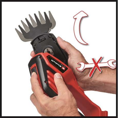 Einhell GE-CG 18/100 LI - SOLO AKKUS FŰ- ÉS SÖVÉNNYÍRÓ