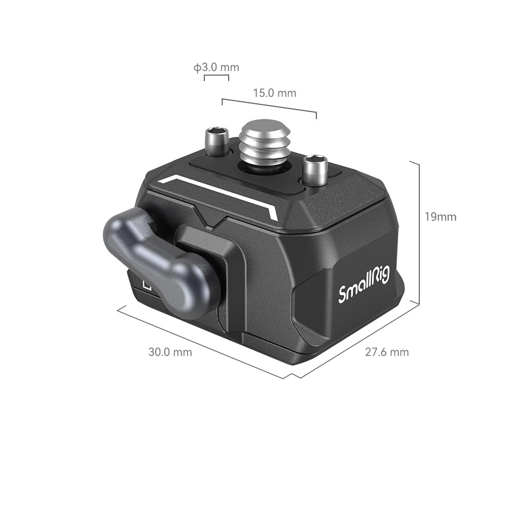 SMALLRIG Drop-in HawkLock Universal mini Quick Release Plate and Clamp  