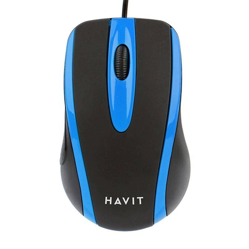 Havit MS753 univerzális egér fekete kék (HV-MS753) Havit MS753 univerzális egér fekete kék (HV-MS753)